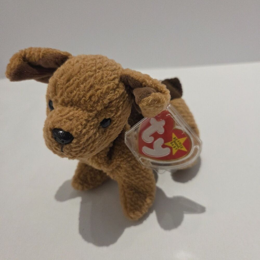 TY Beanie Baby TUFFY the Dog 5in  MWMTs Stuffed Animal Toy Gift
